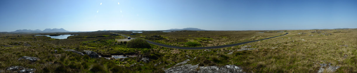 Bild: Panorama an der Bog-Road